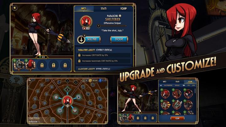 skullgirls mod apk unlimited money and gems