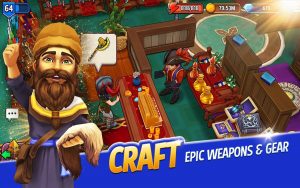 Shop Titans Mod Apk – Unlimited Money and  Gems 3